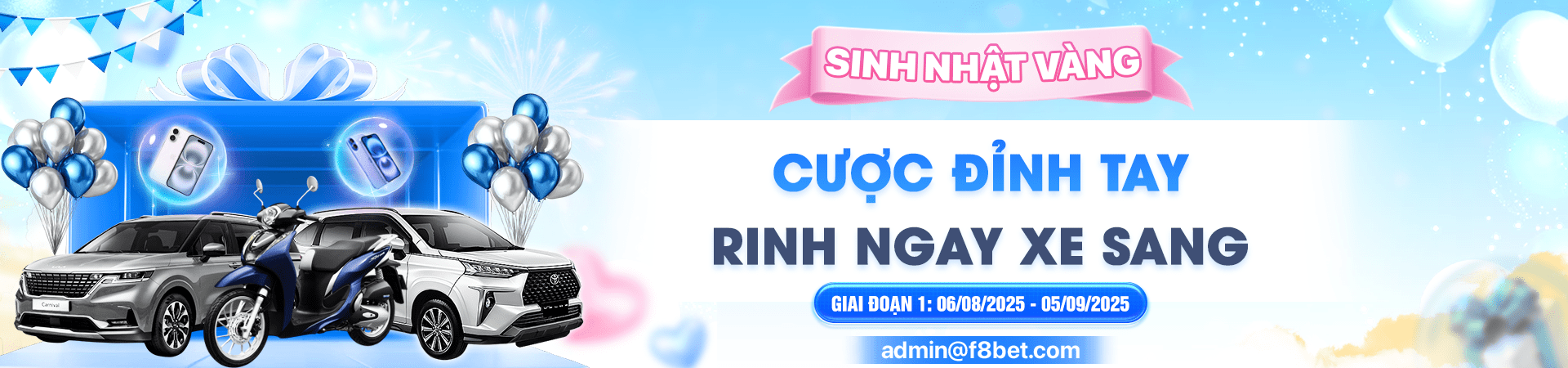 banner sinh nhật f8bet 2025